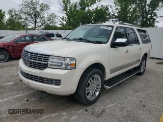 2008 Lincoln Navigator with VIN 5LMFL28508LJ07436, listed as a Copart auction lot 55078885 with 191,338 mi miles and Salvage title. Bid and sale history available at DreamBid. Image 1.