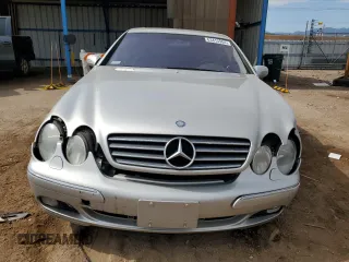 2002 Mercedes-Benz CL with VIN WDBPJ75J72A030386, listed as a Copart auction lot 63415904 with Not Provided miles and Salvage Title. Bid and sale history available at carsss.com. Image 5.