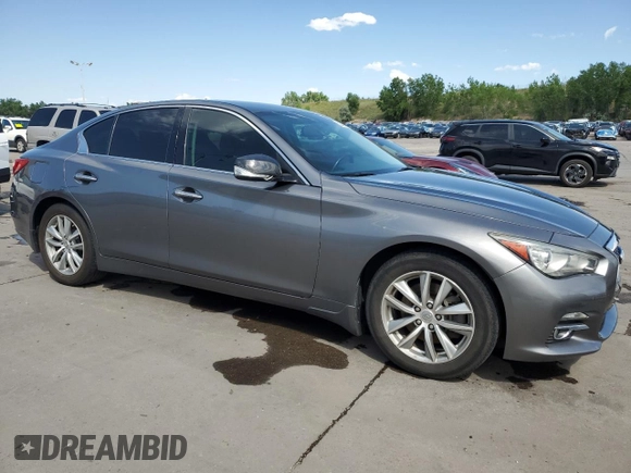 2015 Infiniti Q50 Premium z VIN JN1BV7AR2FM395478, wystawiony jako Copart lot #62843995 z przebiegiem 137 945 mil mil oraz Szkoda całkowita • Salvage title. Historia ofert i sprzedaży dostępna na DreamBid. Obrazek 4.