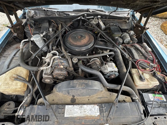 1988 Cadillac Brougham z VIN 1G6DW51Y1J9710932, wystawiony jako Copart lot #82010974 z przebiegiem 72 122 mil mil oraz Czysty tytuł • Clean title. Historia ofert i sprzedaży dostępna na DreamBid. Obrazek 7.