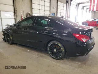 2016 Mercedes-Benz CLA with VIN WDDSJ4GB7GN356016, listed as a Copart auction lot 61952503 with 43,788 mi miles. Bid and sale history available at carsss.com. Image 2.