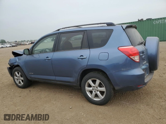 2008 Toyota RAV4 Limited with VIN JTMBD31V186089594, listed as a Copart auction lot 60810305 with 198,261 mi miles and Salvage title. Bid and sale history available at DreamBid. Image 2.