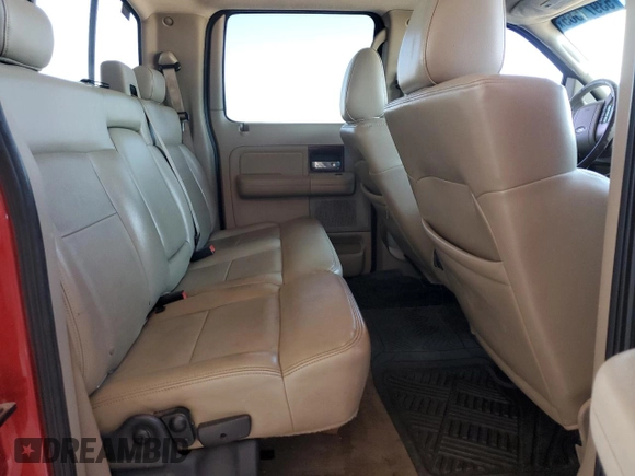 2008 Ford F-150 XLT with VIN 1FTPW12598FA21188, listed as a Copart auction lot 53971565 with 151,522 mi miles and Salvage Title. Bid and sale history available at carsss.com. Image 10.