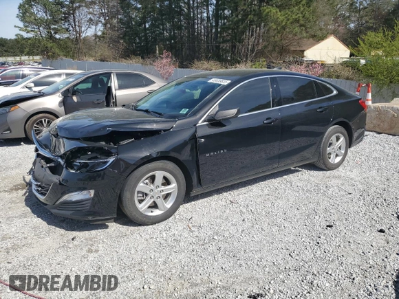 2022 Chevrolet Malibu LS with VIN 1G1ZB5ST2NF189463, listed as a Copart auction lot 49659835 with 44,484 mi miles and Salvage Title. Bid and sale history available at DreamBid. Image 1.