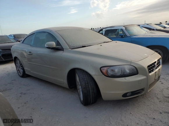2008 Volvo C70 with VIN YV1MC67208J049783, listed as a Copart auction lot 74885034 with 0 mi miles and Non Repairable. Bid and sale history available at carsss.com. Image 4.