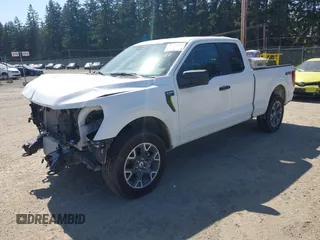 2024 Ford F-150 with VIN 1FTEX2LP1RKD38773, listed as a IAAI auction lot 41973683 with 7,538 mi miles and . Bid and sale history available at DreamBid. Image 23.