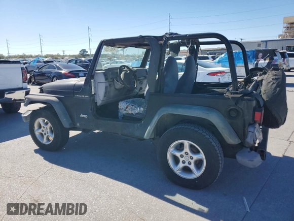 2000 Jeep Wrangler SE with VIN 1J4FA29P3YP761511, listed as a Copart auction lot 49607295 with 90,024 mi miles and Clean Title. Bid and sale history available at carsss.com. Image 2.
