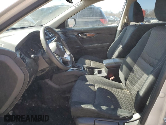2017 Nissan Rogue S with VIN JN8AT2MV8HW020443, listed as a Copart auction lot 48401755 with 120,109 mi miles and Salvage Title. Bid and sale history available at carsss.com. Image 7.