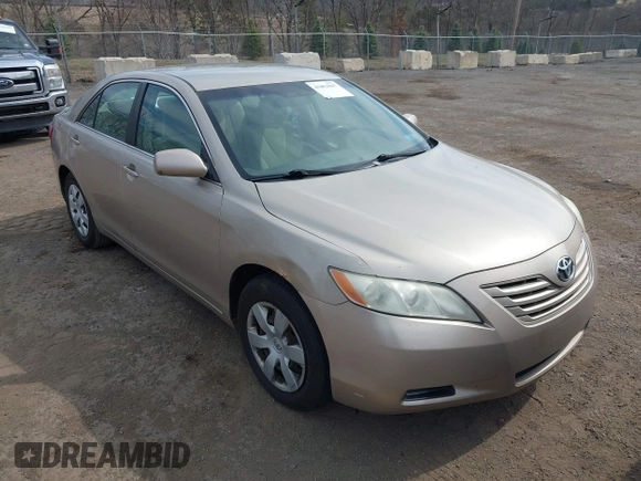 2009 Toyota Camry with VIN 4T1BE46K99U834926, listed as a IAAI auction lot 41853947 with 214,044 mi miles. Bid and sale history available at carsss.com. Image 1.