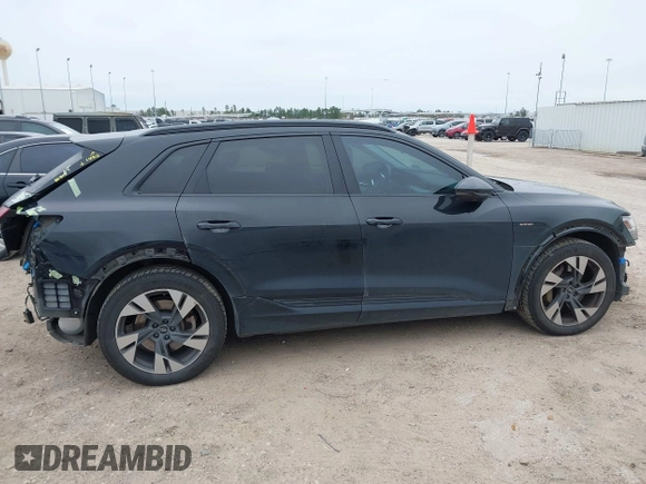 2021 Audi e-tron Premium with VIN WA1AAAGE6MB027927, listed as a IAAI auction lot 41603440 with 111,631 mi miles. Bid and sale history available at carsss.com. Image 14.