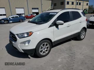 2019 Ford EcoSport SE with VIN MAJ3S2GE1KC271788, listed as a Copart auction lot 49347955 with 53,801 mi miles and Salvage Title. Bid and sale history available at carsss.com. Image 1.