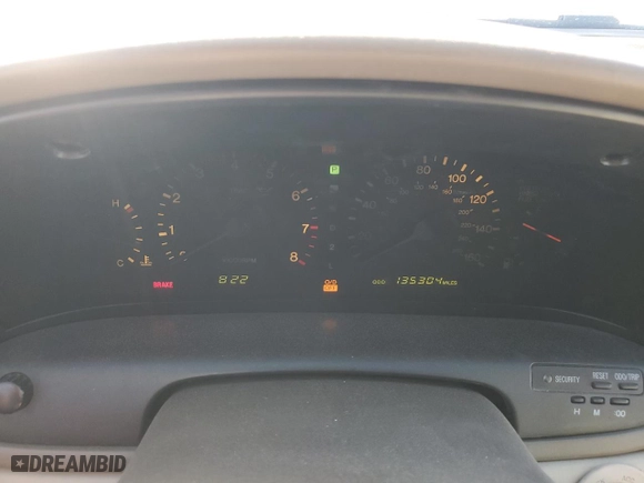 1992 Lexus SC 400 with VIN JT8UZ30C0N0015980, listed as a Copart auction lot 46407475 with 135,304 mi miles and Salvage Title. Bid and sale history available at carsss.com. Image 9.