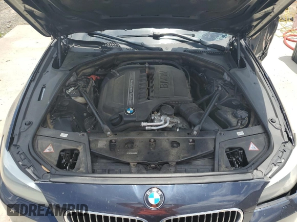 2013 BMW 5 Series 535i with VIN WBAFR7C50DC828552, listed as a Copart auction lot 60445315 with 174,832 mi miles and Salvage title. Bid and sale history available at DreamBid. Image 11.