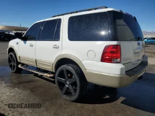 2006 Ford Expedition Eddie Bauer with VIN 1FMFU18586LA70143, listed as a Copart auction lot 47296745 with 197,289 mi miles and Clean Title. Bid and sale history available at carsss.com. Image 2.