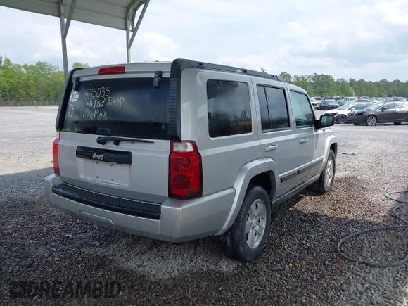 2007 Jeep Commander Sport with VIN 1J8HH48K47C535035, listed as a IAAI auction lot 42047802 with 165,538 mi miles and . Bid and sale history available at DreamBid. Image 4.