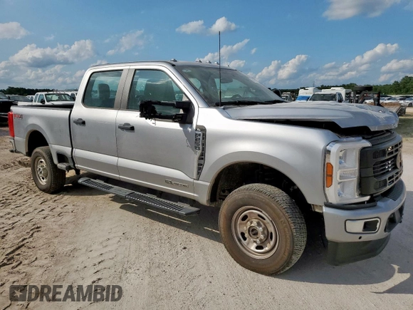 2024 Ford F-250 XL with VIN 1FT7W2BT0RED97130, listed as a Copart auction lot 58915155 with 17,269 mi miles and Salvage title. Bid and sale history available at DreamBid. Image 4.