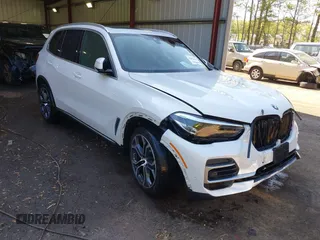 2022 BMW X5 xDrive40i with VIN 5UXCR6C03N9L92409, listed as a IAAI auction lot 42012166 with 40,947 mi miles. Bid and sale history available at carsss.com. Image 1.