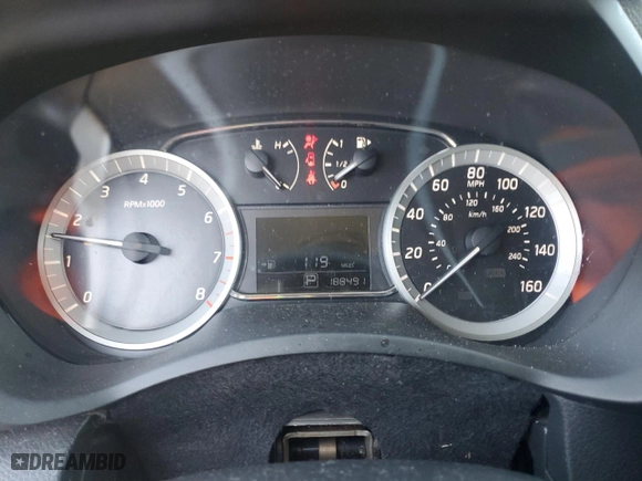 2014 Nissan Sentra S with VIN 3N1AB7AP8EL669794, listed as a Copart auction lot 46884775 with 188,491 mi miles and Salvage Title. Bid and sale history available at carsss.com. Image 9.