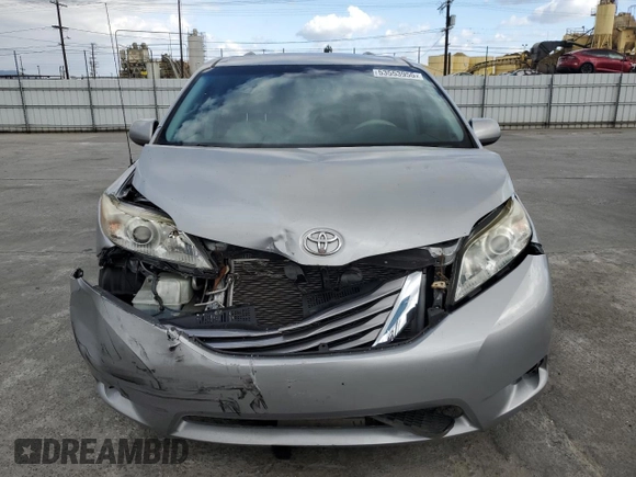 2014 Toyota Sienna LE AAS with VIN 5TDKK3DC7ES492300, listed as a Copart auction lot 53553955 with 153,495 mi miles and Salvage Title. Bid and sale history available at carsss.com. Image 5.