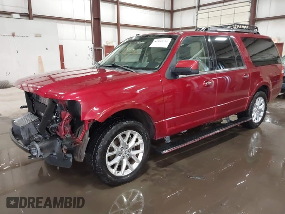2016 Ford Expedition Max Limited z VIN 1FMJK2ATXGEF07967, wystawiony jako IAAI lot #41835585 z przebiegiem 83 928 mil mil oraz . Historia ofert i sprzedaży dostępna na DreamBid. Obrazek 2.