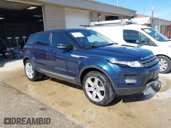 2013 Land Rover Range Rover Evoque Pure with VIN SALVN2BGXDH781980, listed as a IAAI auction lot 41756751 with 131,099 mi miles. Bid and sale history available at carsss.com. Image 1.
