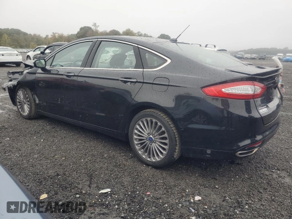 2013 Ford Fusion Titanium with VIN 3FA6P0K90DR299843, listed as a Copart auction lot 75503994 with 107,495 mi miles and Clean Title. Bid and sale history available at carsss.com. Image 2.