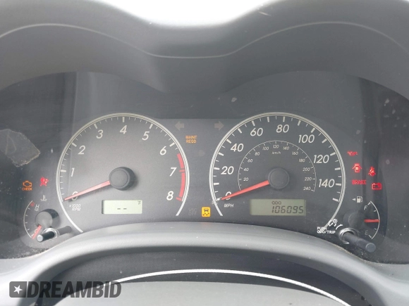 2010 Toyota Corolla z VIN JTDBU4EE7A9109478, wystawiony jako IAAI lot #42358869 z przebiegiem 106 095 mil mil oraz . Historia ofert i sprzedaży dostępna na DreamBid. Obrazek 7.