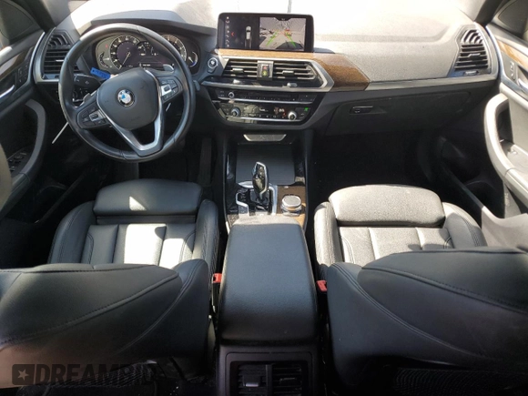2019 BMW X3 xDrive30i with VIN 5UXTR9C55KLD90871, listed as a Copart auction lot 52802225 with 114,232 mi miles and Salvage Title. Bid and sale history available at DreamBid. Image 8.