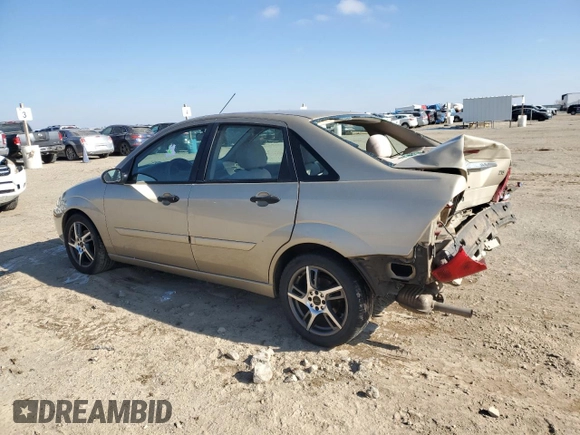 2001 Ford Focus ZTS with VIN 1FAHP383X1W204498, listed as a Copart auction lot 87933995 with 82,555 mi miles and Salvage Title. Bid and sale history available at carsss.com. Image 2.