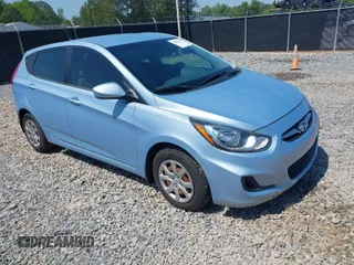 2012 Hyundai Accent GS with VIN KMHCT5AE5CU028123, listed as a IAAI auction lot 42045315 with 116,910 mi miles. Bid and sale history available at carsss.com. Image 1.