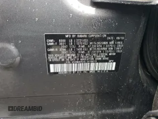 2020 Subaru Ascent Touring with VIN 4S4WMARD6L3418619, listed as a Copart auction lot 56298435 with 26,441 mi miles and Salvage title. Bid and sale history available at DreamBid. Image 13.