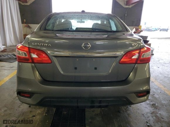 2019 Nissan Sentra SV with VIN 3N1AB7AP7KL612823, listed as a Copart auction lot 43204235 with 105,299 mi miles and Salvage Title. Bid and sale history available at carsss.com. Image 6.