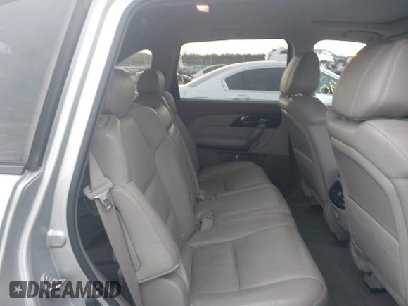2009 Acura MDX Tech Pkg with VIN 2HNYD28669H517849, listed as a IAAI auction lot 41483890 with 214,096 mi miles. Bid and sale history available at carsss.com. Image 8.