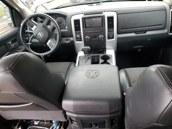 2009 Dodge Ram 1500 Laramie with VIN 1D3HV13T89S705721, listed as a Copart auction lot 83026744 with 0 mi miles and Salvage Title. Bid and sale history available at carsss.com. Image 8.