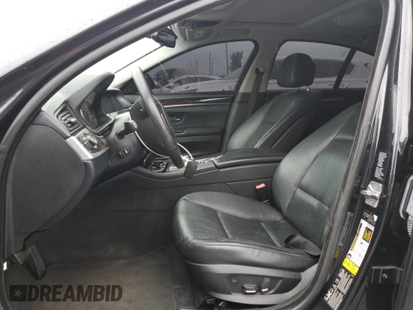 2012 BMW 5 Series 528i xDrive with VIN WBAXH5C54CDW04057, listed as a Copart auction lot 46123725 with 127,657 mi miles and Salvage Title. Bid and sale history available at DreamBid. Image 7.