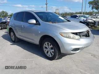 2011 Nissan Murano SL with VIN JN8AZ1MUXBW059610, listed as a IAAI auction lot 40720263 with 174,321 mi miles and . Bid and sale history available at carsss.com. Image 1.
