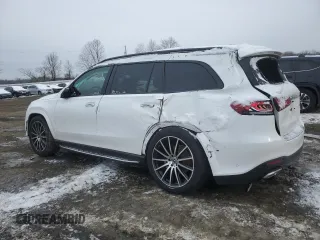 2023 Mercedes-Benz GLS 580 with VIN 4JGFF8GE7PA991822, listed as a Copart auction lot 38947544 with 20,032 mi miles and . Bid and sale history available at DreamBid. Image 2.