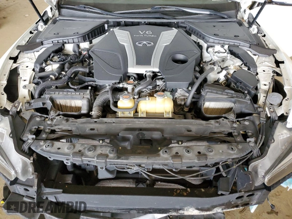 2016 Infiniti Q50 3.0t Premium with VIN JN1EV7AP6GM300482, listed as a Copart auction lot 49346165 with 60,743 mi miles and Salvage Title. Bid and sale history available at carsss.com. Image 11.