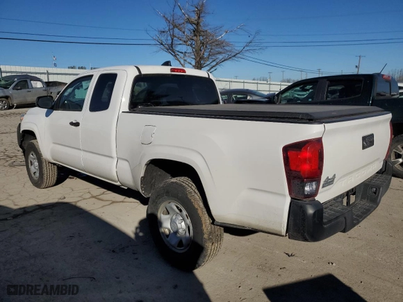 2020 Toyota Tacoma 4WD SR with VIN 3TYSX5EN6LT000838, listed as a Copart auction lot 42857275 with 33,600 mi miles and Salvage Title. Bid and sale history available at carsss.com. Image 2.