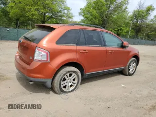 2008 Ford Edge SEL z VIN 2FMDK48C78BA20687, wystawiony jako Copart lot #54423775 z przebiegiem 140 648 mil mil oraz Czysty tytuł • Clean title. Historia ofert i sprzedaży dostępna na DreamBid. Obrazek 3.