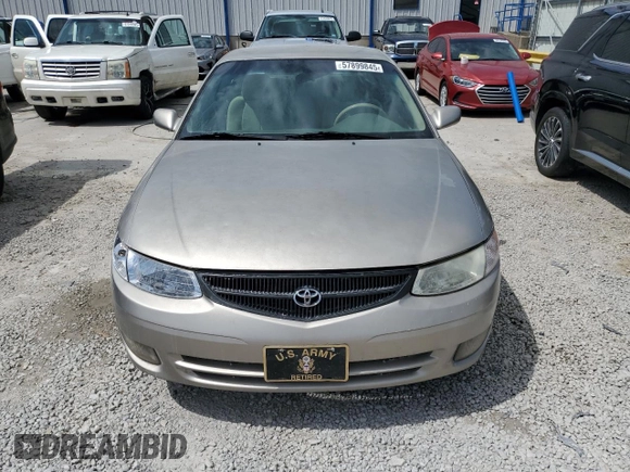 1999 Toyota Solara SE with VIN 2T1CF22P2XC158373, listed as a Copart auction lot 57899845 with 326,902 mi miles and Non repairable. Bid and sale history available at DreamBid. Image 5.