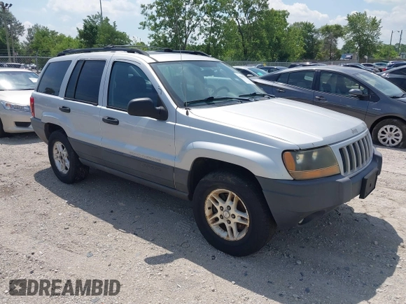 2004 Jeep Grand Cherokee Laredo with VIN 1J4GW48N94C420407, listed as a IAAI auction lot 42689372 with 217,768 mi miles and . Bid and sale history available at DreamBid. Image 1.