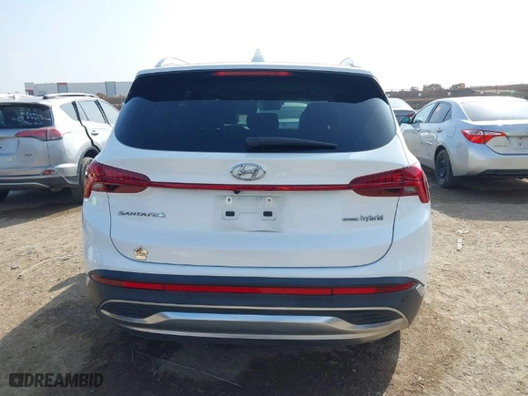 2022 Hyundai Santa Fe Hybrid SEL Premium with VIN KM8S3DA15NU034056, listed as a IAAI auction lot 41520781 with 67,816 mi miles. Bid and sale history available at carsss.com. Image 16.