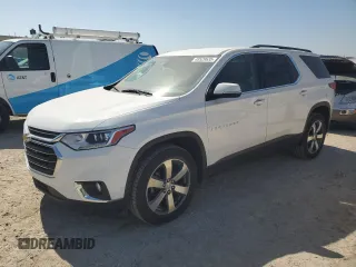2020 Chevrolet Traverse LT with VIN 1GNEVHKW4LJ179897, listed as a Copart auction lot 48529635 with 117,320 mi miles and Salvage title. Bid and sale history available at DreamBid. Image 1.