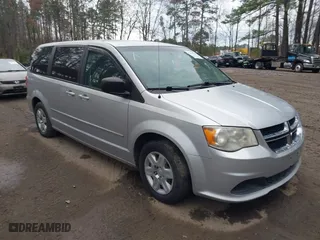 2012 Dodge Grand Caravan SE with VIN 2C4RDGBG0CR349524, listed as a IAAI auction lot 41879846 with 175,216 mi miles. Bid and sale history available at carsss.com. Image 1.