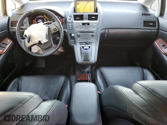 2010 Lexus HS with VIN JTHBB1BA2A2001136, listed as a Copart auction lot 79146324 with 123,623 mi miles and Salvage Title. Bid and sale history available at carsss.com. Image 8.