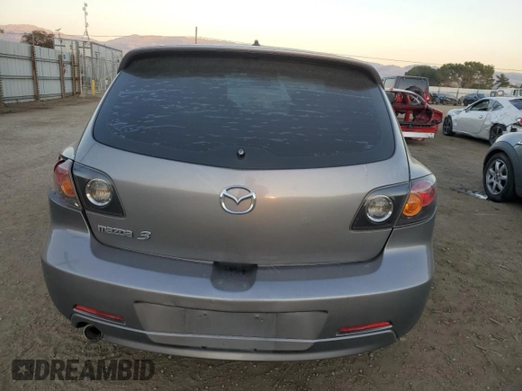 2006 Mazda 3 S Sport with VIN JM1BK144861475484, listed as a Copart auction lot 82910244 with 171,515 mi miles and Salvage Title. Bid and sale history available at DreamBid. Image 6.