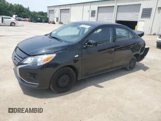 2021 Mitsubishi Mirage ES with VIN ML32FUFJ4MHF07253, listed as a Copart auction lot 57036135 with 47,257 mi miles and Salvage title. Bid and sale history available at DreamBid. Image 1.