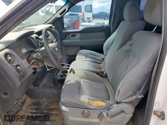 2011 Ford F-150 XL with VIN 1FTMF1CM5BFB42624, listed as a Copart auction lot 51001345 with 271,559 mi miles and Clean Title. Bid and sale history available at DreamBid. Image 7.