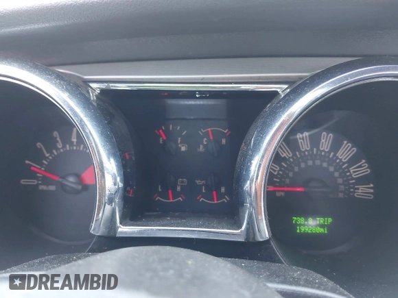 2006 Ford Mustang GT Deluxe с VIN 1ZVFT82H865196619, выставлен на аукционе IAAI как лот 42408724 с пробегом 199 280 миль миль и . История ставок и продаж доступна на DreamBid. Изображение 7.